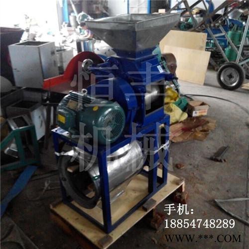 荞麦黑豆磨面机大豆去皮磨面机 山药干打面机图2