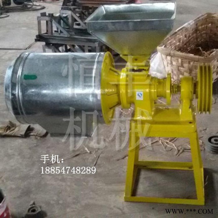 荞麦黑豆磨面机大豆去皮磨面机 山药干打面机图8