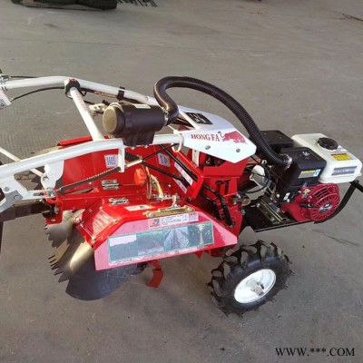 山药松土机 柴油多功能旋耕机 小型耕地机 手扶犁地打田旋耕机