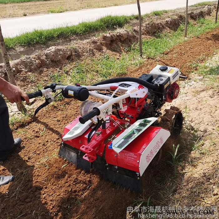 山药松土机 柴油多功能旋耕机 小型耕地机 手扶犁地打田旋耕机图7