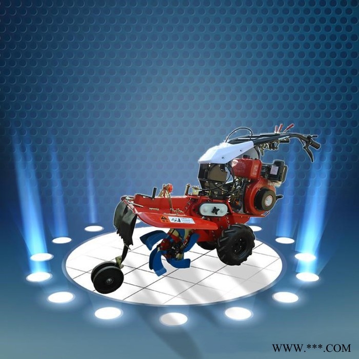 手扶大葱封沟机 鲁华柴油山药开沟培土机 旋耕机图8