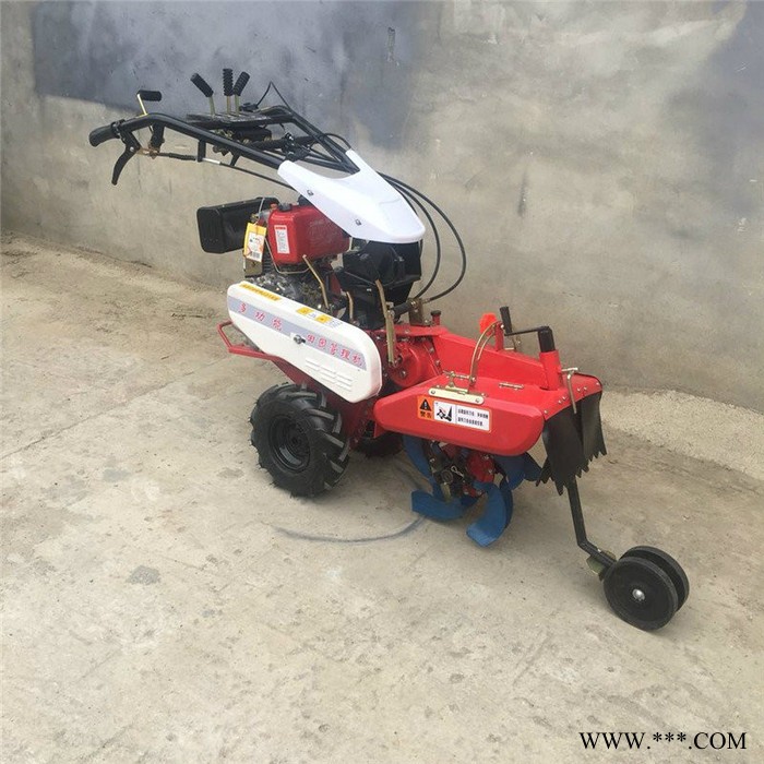 手扶大葱封沟机 鲁华柴油山药开沟培土机 旋耕机图4