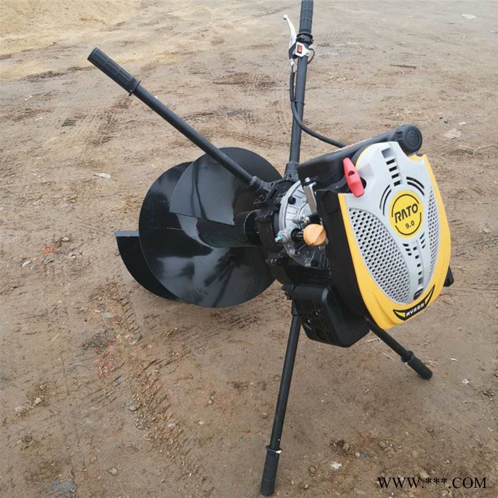 公路打孔机 宇晨山药种植机挖穴机 钻眼机省时省力图8