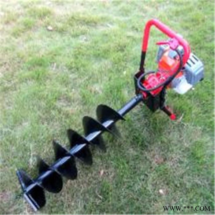 汽油栽树打窝机 果园种树打坑机型号 山药种植钻坑机厂家图7