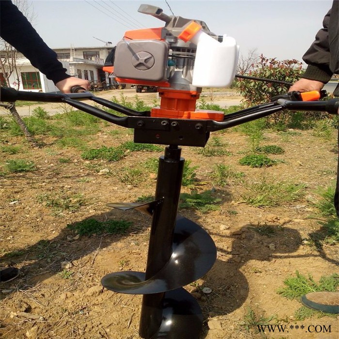 汽油栽树打窝机 果园种树打坑机型号 山药种植钻坑机厂家图6