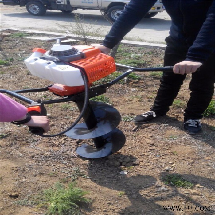 汽油栽树打窝机 果园种树打坑机型号 山药种植钻坑机厂家图2