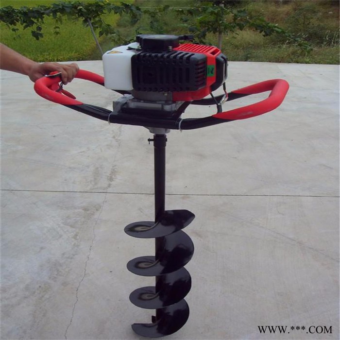 汽油栽树打窝机 果园种树打坑机型号 山药种植钻坑机厂家图5