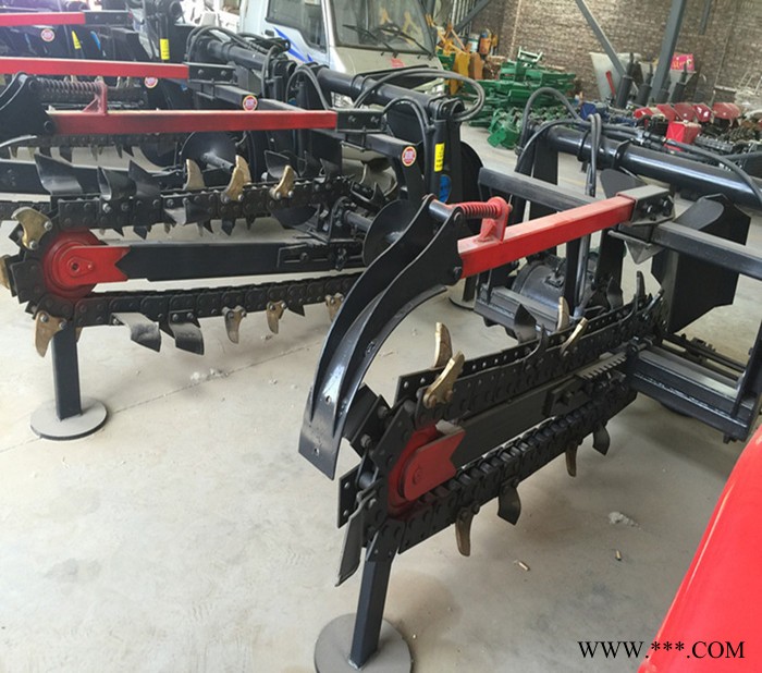 大型公路水泥路工程开沟机 田园种植开沟机 山药种植开沟机图5