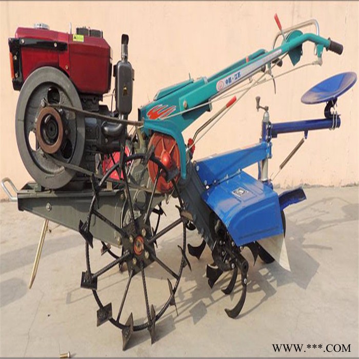 山药种植开沟旋耕机 小型农用手扶旋耕机 12马力手扶拖拉机图7