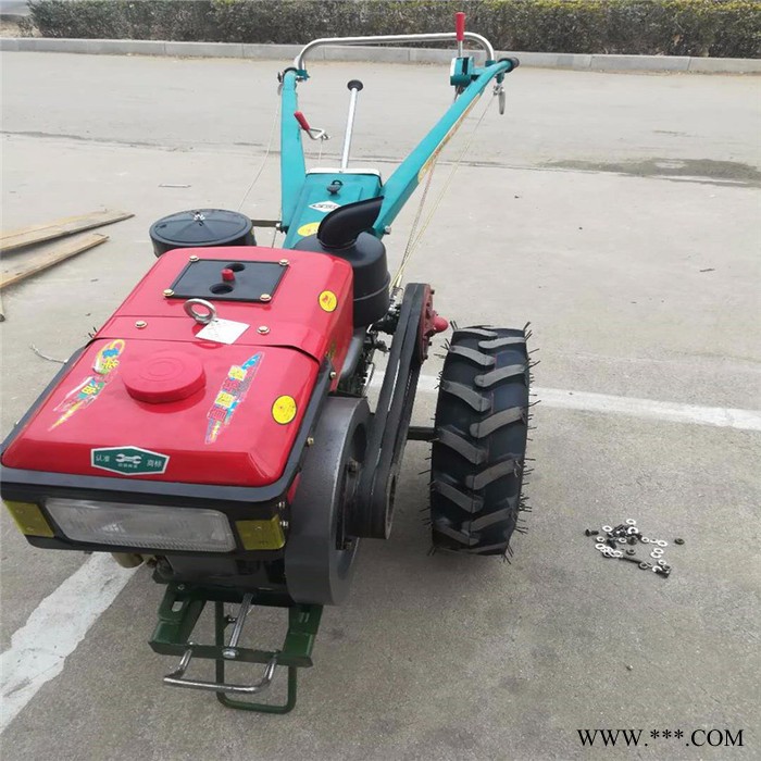 山药种植开沟旋耕机 小型农用手扶旋耕机 12马力手扶拖拉机图5