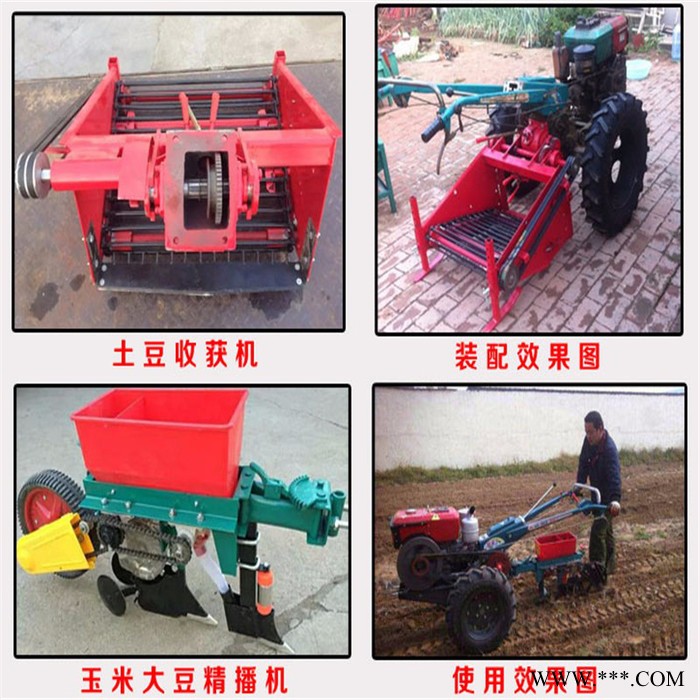 山药种植开沟旋耕机 小型农用手扶旋耕机 12马力手扶拖拉机图8