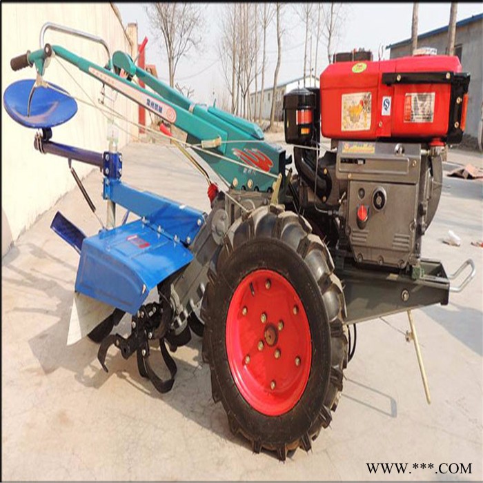 山药种植开沟旋耕机 小型农用手扶旋耕机 12马力手扶拖拉机图2