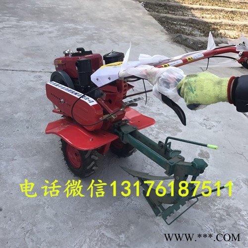 茶园松土旋耕机温室大棚微耕机 山药种植开沟培土机HQ图7