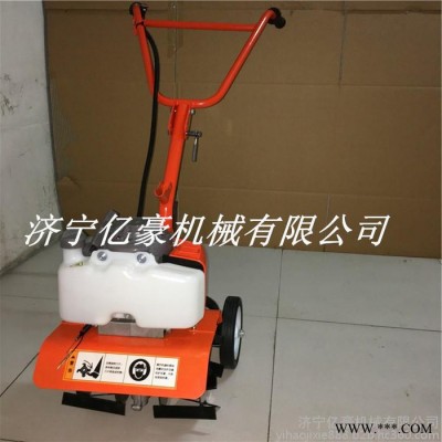 造型新颖立式家用微耕机 高品质小型微耕起垄机 山药起垄机 汽油微耕锄草机