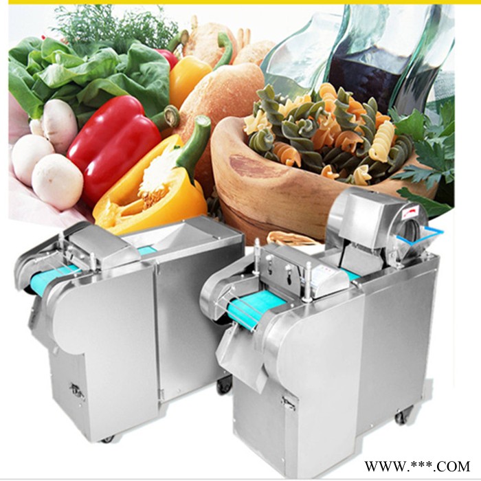 供应鲜肉切片机 多功能切菜机厂家 不锈钢山药切片机富兴图3