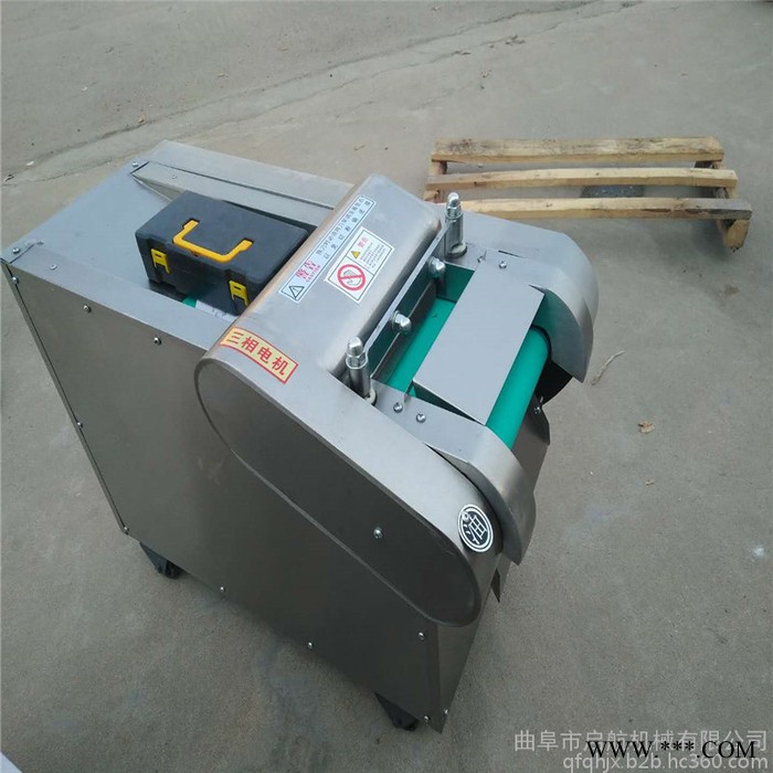 供应鲜肉切片机 多功能切菜机厂家 不锈钢山药切片机富兴图5