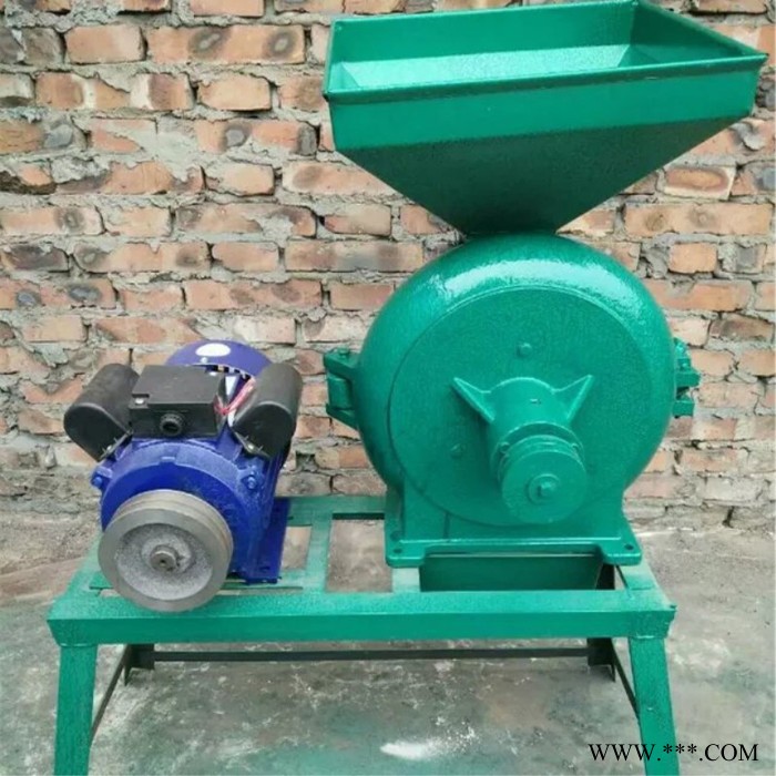 粮食加工打粉机 山药淀粉机使用视频  精磨操作视频  家用电鲜薯粉碎机图6