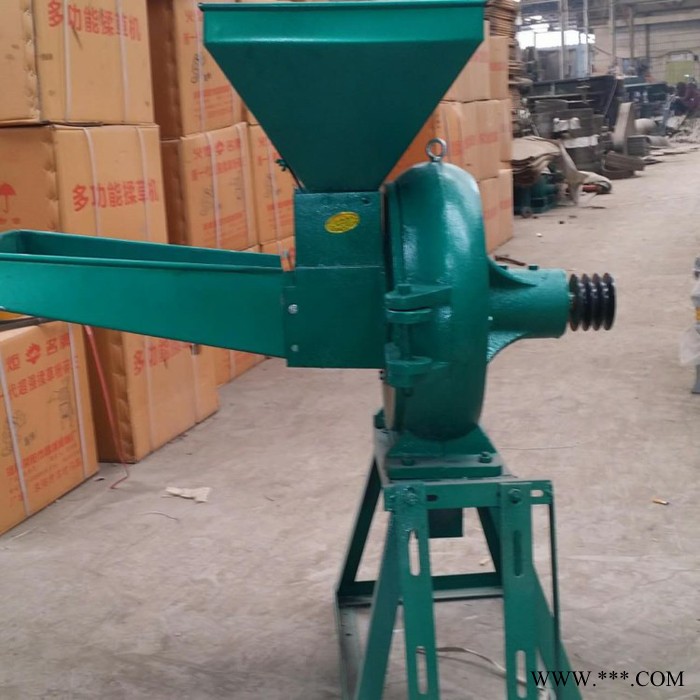 粮食加工打粉机 山药淀粉机使用视频  精磨操作视频  家用电鲜薯粉碎机图2