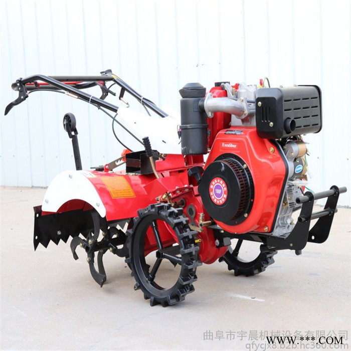 扶式拖拉机旋耕起垄机 山药种植开沟机大棚种植开沟机图3