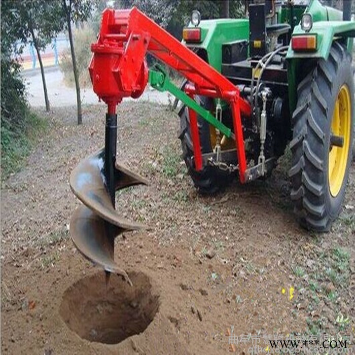 树桩打洞专用挖坑机内乡大棚立柱打坑机价格山药打坑机 慧聪机械批发图2