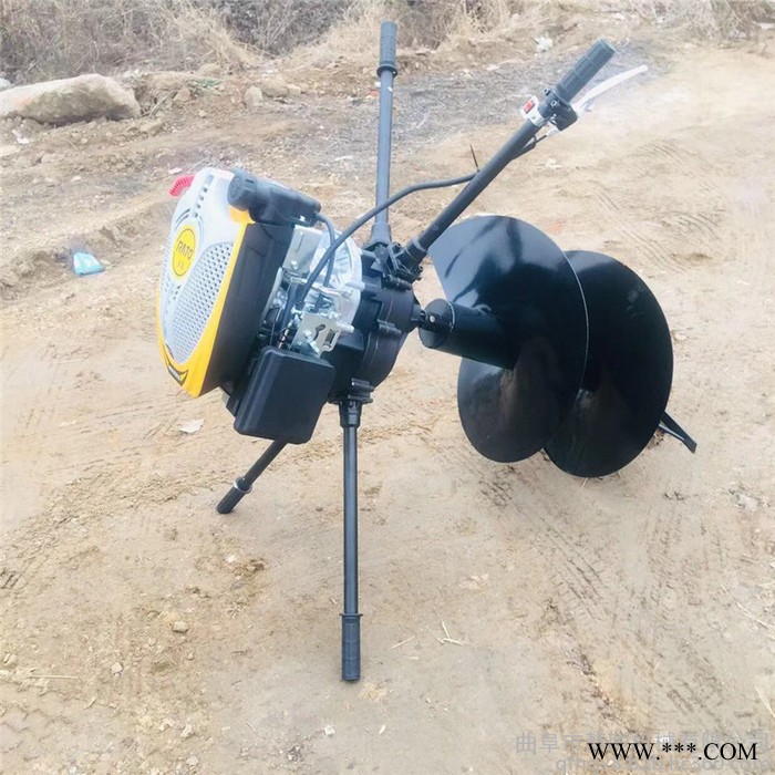 树桩打洞专用挖坑机内乡大棚立柱打坑机价格山药打坑机 慧聪机械批发图4