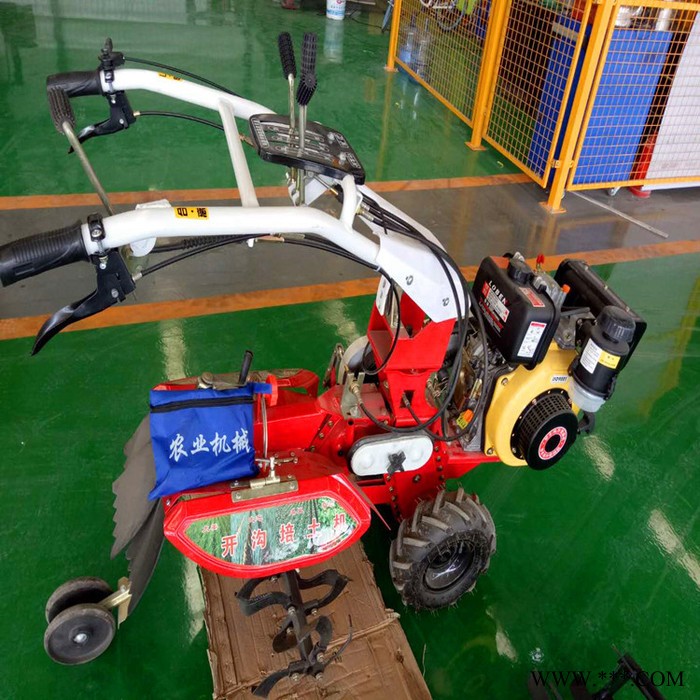 山药旋耕培土机 手扶大棚萝卜开沟机 甘蔗培土开沟机图3