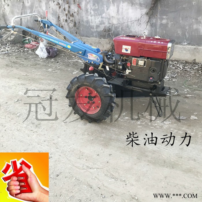 冠发 小型柴油耕地机 山药开沟机 高效开沟培土机图2