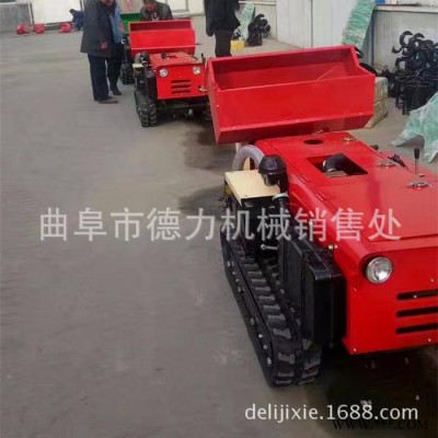 山药葡萄园专用履带式施肥开沟机 自动回填大棚植物施肥机 实用