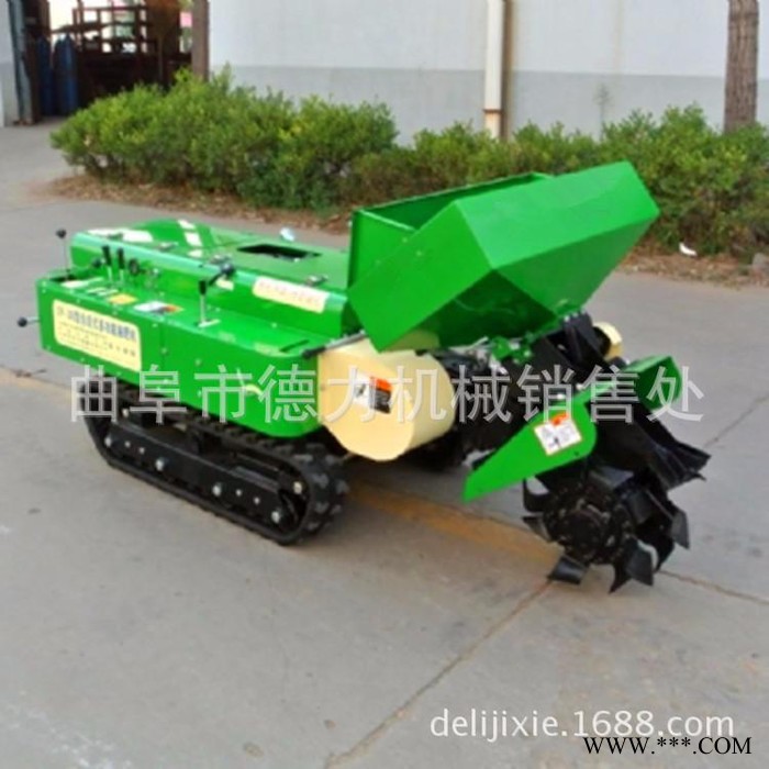 山药葡萄园专用履带式施肥开沟机 自动回填大棚植物施肥机 实用图6