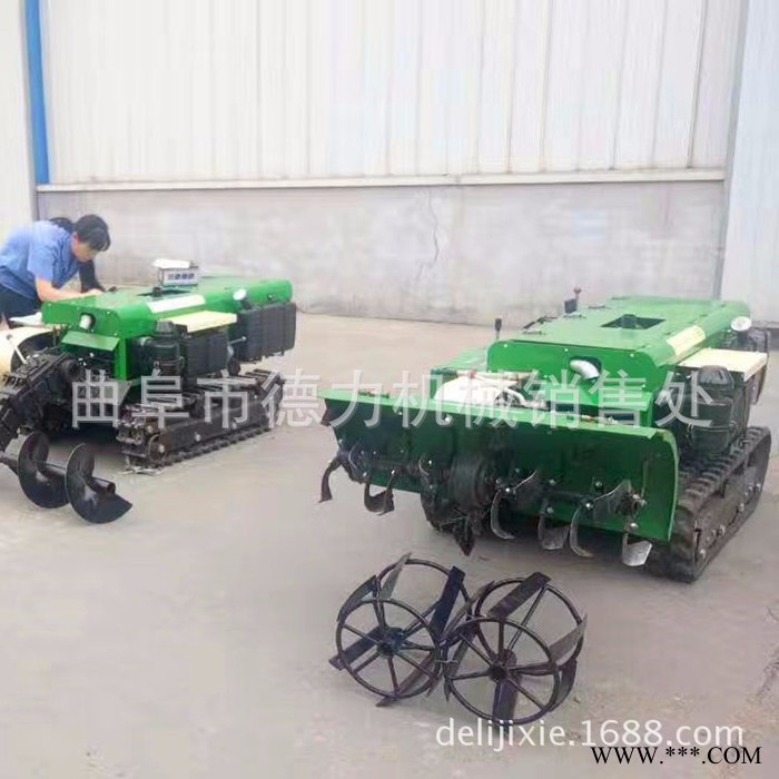 山药葡萄园专用履带式施肥开沟机 自动回填大棚植物施肥机 实用图3