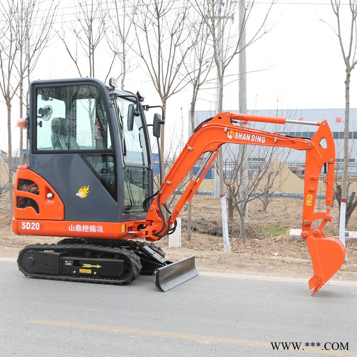 安阳挖污水管道的小型挖掘机 挖山药的小挖机国产微型挖机价格图3