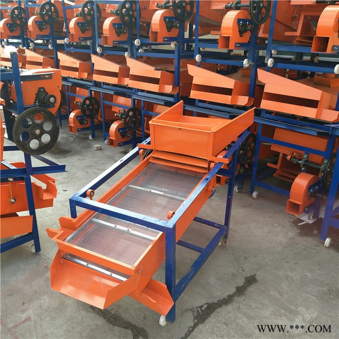 粮食振动筛  小型家用粮食种子精选机 山药豆子分级筛选机图2