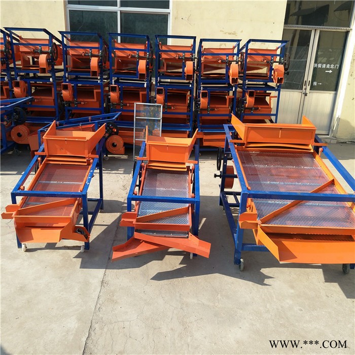 粮食振动筛  小型家用粮食种子精选机 山药豆子分级筛选机图6