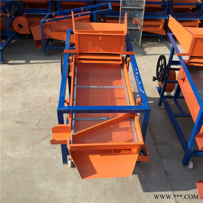 粮食振动筛  小型家用粮食种子精选机 山药豆子分级筛选机图4