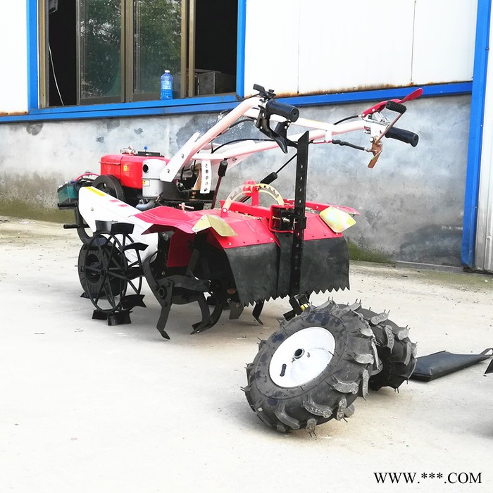 柴油四驱开沟机 山药种植手扶开沟机 果园施肥开沟一体机报价图2