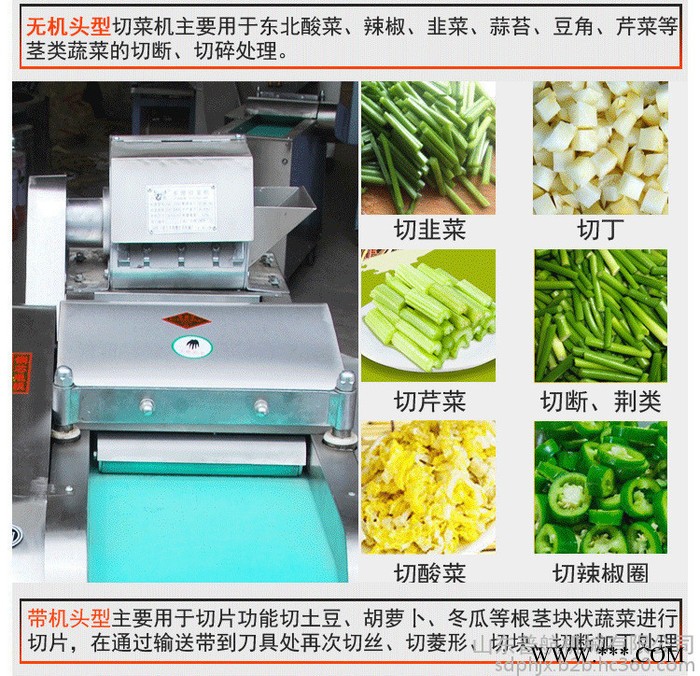 浦东新区食品加工厂用切菜机 山药切片机 普航猪皮切丁机设备制造图7