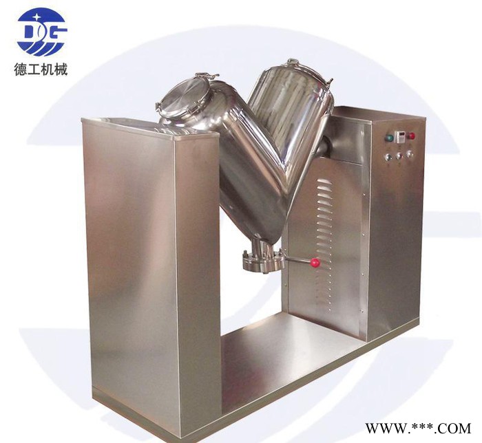 山药粉混合专用300升V型混合机 食品混合设备 不锈钢制作无死图4