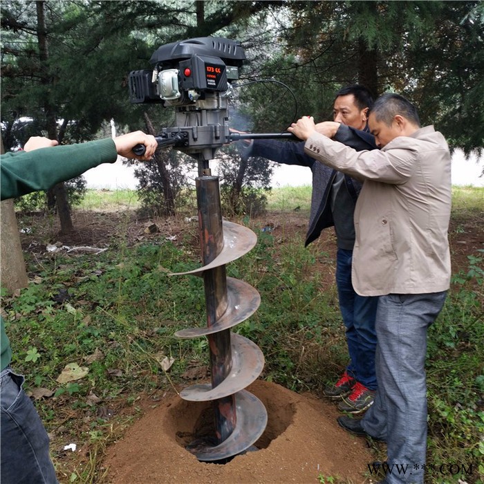 普航小马力手提式挖坑机 路灯杆打桩机 枝城 山药打洞机图4