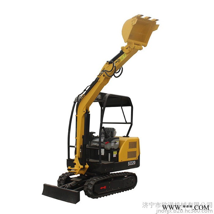 山东小型挖掘机厂家 1吨微型挖掘机报价 挖树挖山药功能齐全图4