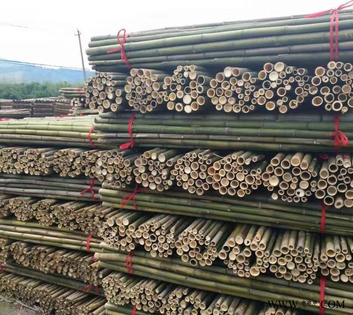 鹏翔竹尾、竹制品批发 竹竿 山药架竿 规格不一 价格不同图2