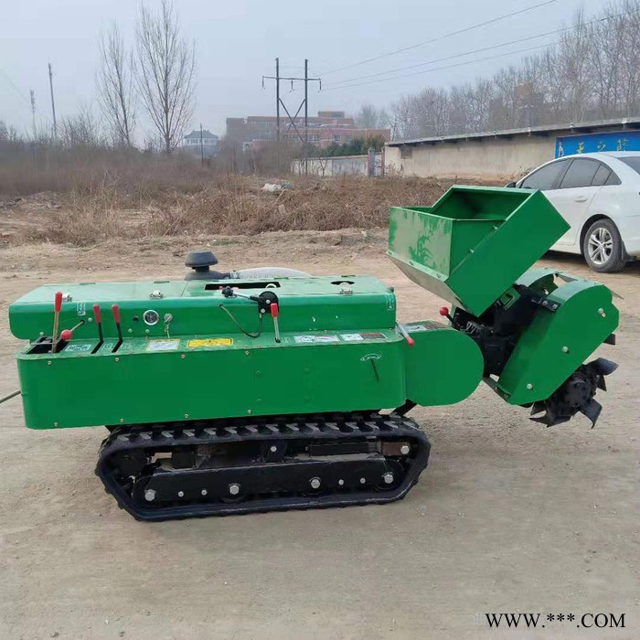 履带式施肥机 山药开沟填土机  智航履带施肥开沟机厂家图6