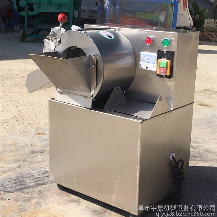 鱼皮豆腐切丁机价格油皮腐竹切块机 黄瓜山药切片机图2