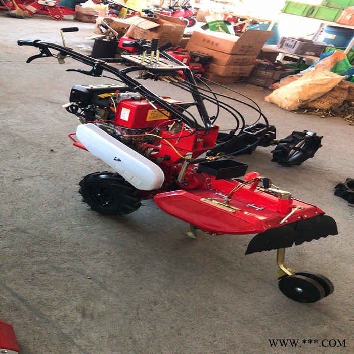 开沟种植培土机 农用起垄开沟机 手推式施肥种植山药培土机图5