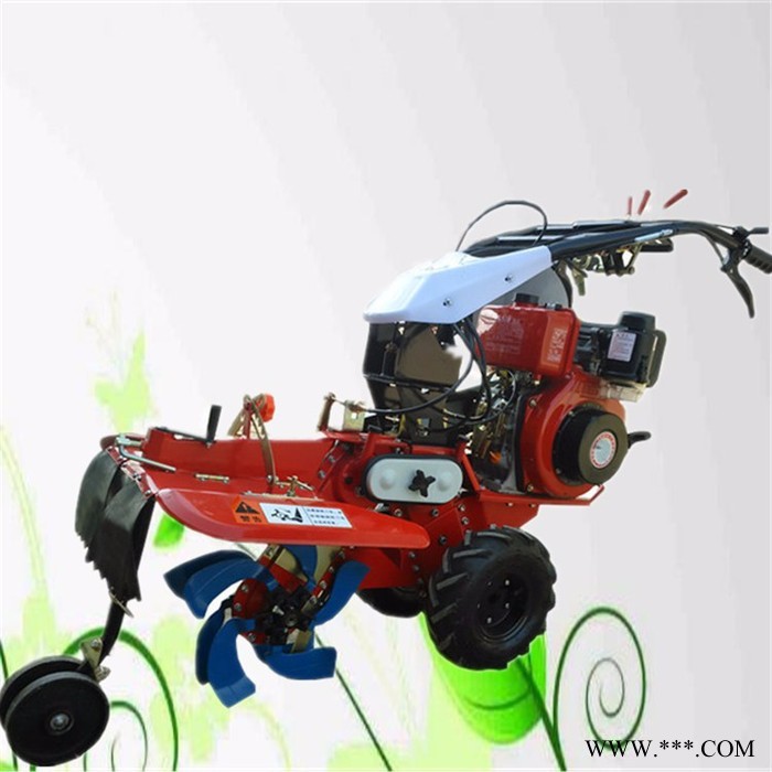 多功能柴油旋耕机图片 手扶种植黄姜开沟起垄机 山药开沟机厂家图7