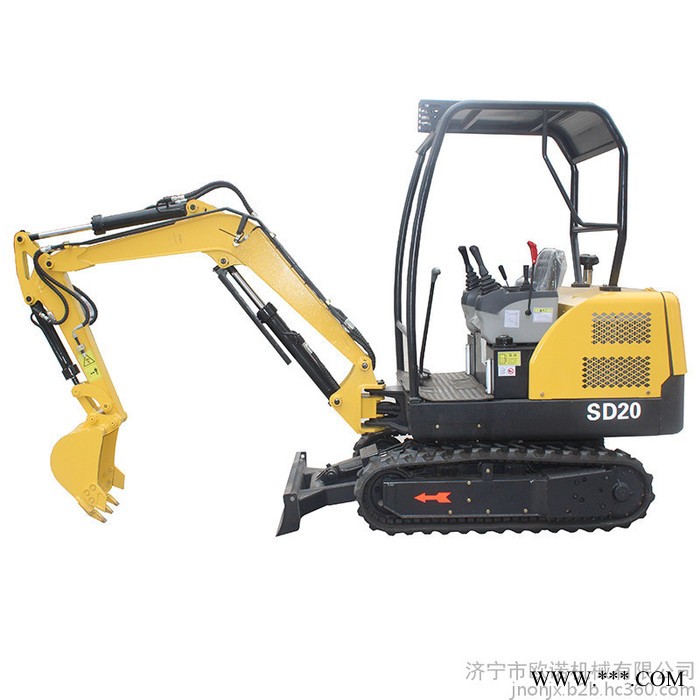 小型挖掘机先导操作 挖山药专用小挖机 全新农用挖掘机图4