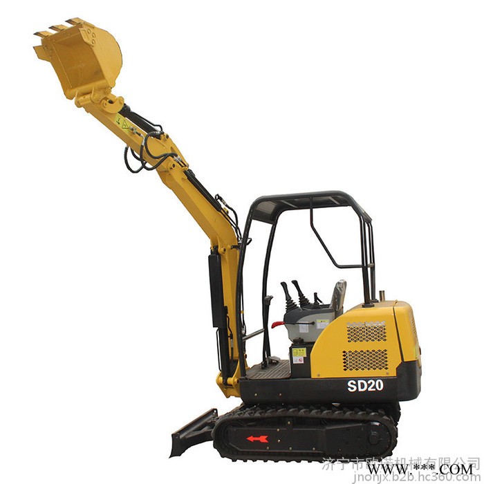 小型挖掘机先导操作 挖山药专用小挖机 全新农用挖掘机图2