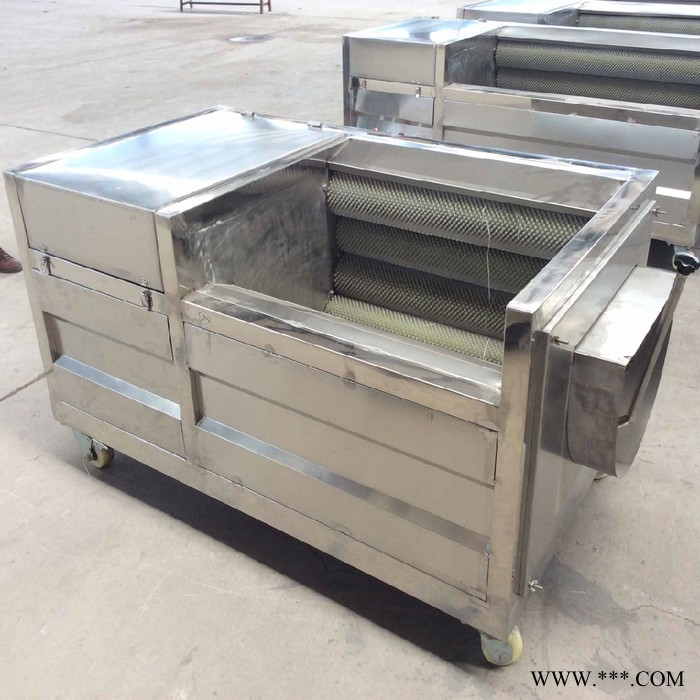 小型土豆去皮机-山药清洗去皮机器图6