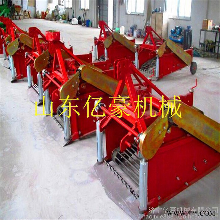 合肥亿豪牌 三点悬挂链条传动多功能药材收获机 山药收获机图7