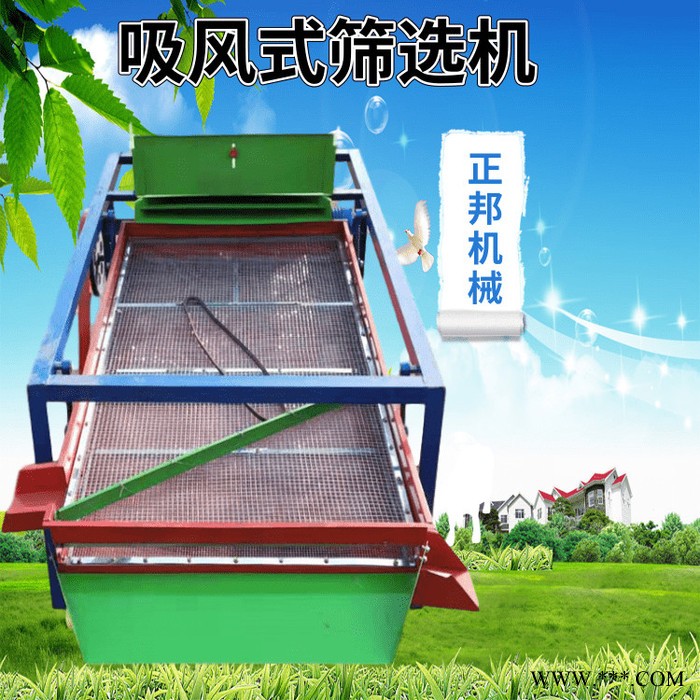 黄豆筛选机 正邦山药豆子筛选机 玉米除尘清粮机图4
