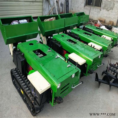 山西山药果园起垄开沟机 加厚履带施肥开沟机 柴油会填土机图片
